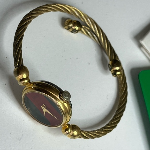 Gucci Rope Bangle Sherry Line Watch 2047. 1L - Picture 6 of 15